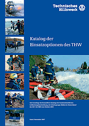 Katalog der Einsatzoptionen des THW